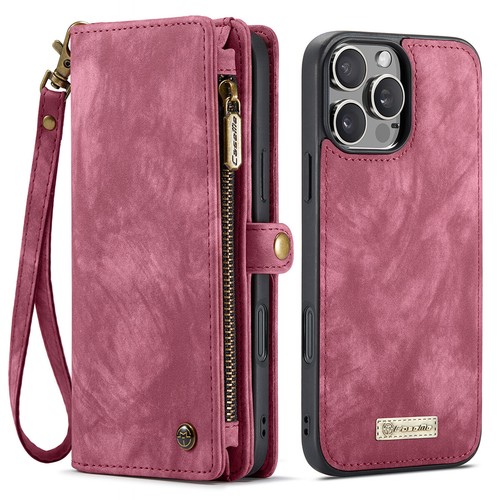Leather Magnetic Removable Wallet Cover For iPhone 16 15 14 13 12 11 Pro Max 8 7 - Picture 20 of 47