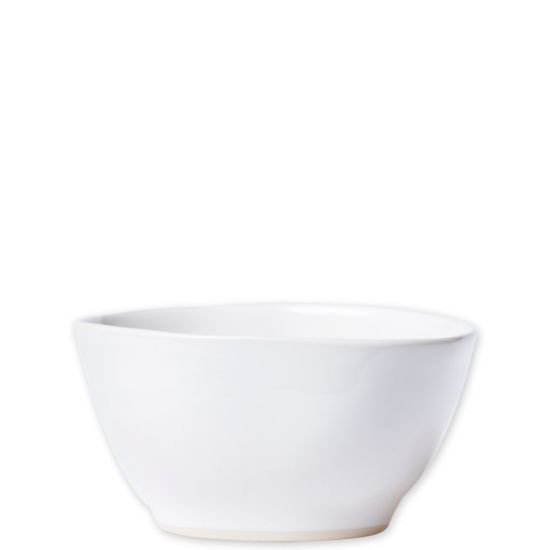 Vietri Aurora Snow Cereal Bowl Set of Two NEW Vietri Aurora Snow Cereal Bowl Set of Two NEW