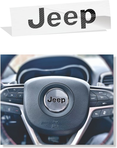 JEEP Steering Wheel Lettering Overlay Decal for 2011-2021 Jeep Grand Cherokee - Picture 60 of 74