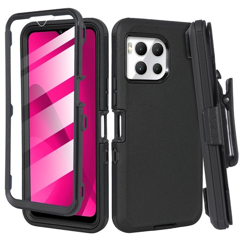 Funda protectora resistente clip para cinturón con pantalla para T-Mobile Revvl 7, 7 Pro - Imagen 1 de 58