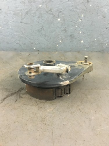 1979 1980 HONDA XL500S XL 500 REAR WHEEL RIM BRAKE PANEL HUB HOUSING GOOD LEVER - Picture 3 of 4