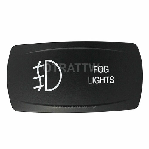 OTRATTW Contura 5 HORIZONTAL Rocker Switch, FOG LIGHTS, BLUE LEDs - Foto 1 di 4
