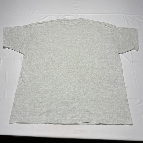 Vintage 90s Single Stitch T-Shirt Mens XXL Gray Volleyball Art Sports USA Made - Picture 4 of 8