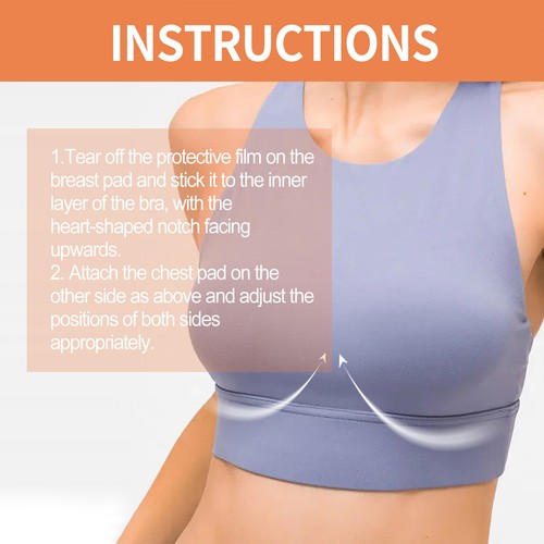 Push up Bra Pads Women's Adhesive Push up Pad Breast Enhancers excellent - Picture 4 of 10