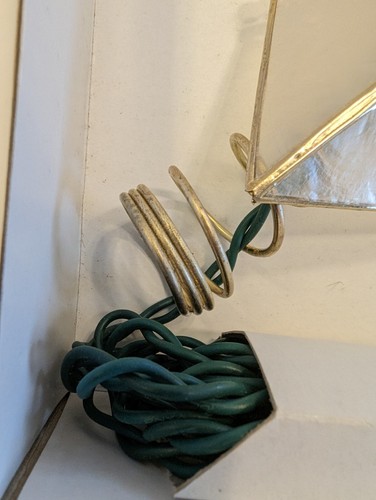 NIB Kurt Adler Capiz Vines With Pearls Star Tree Topper 8-1/2" - Picture 13 of 15