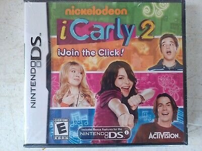 Nintendo Ds i Carly 2 Activison New Sealed i Join The Click Nickelodeon Official