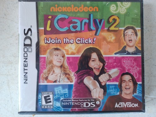 Nintendo Ds i Carly 2 Activison New Sealed i Join The Click Nickelodeon Official - Picture 1 of 4