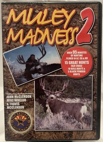Muley Madness 2 [DVD, 680288002493] 15 Hunts AZ, CO & NV - Picture 1 of 2