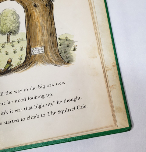 The Meanest Squirrel I Ever Met By Gene Zion Vintage 1962 Kids Picture Book - Foto 7 di 23