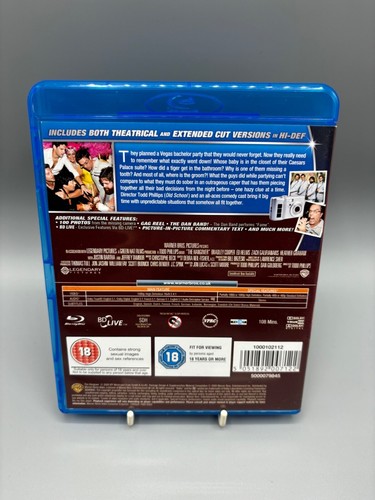 The Hangover (2009) Bradley Cooper/Ed Helms - Extended Cut Blu-ray + Free Movie - Picture 3 of 3