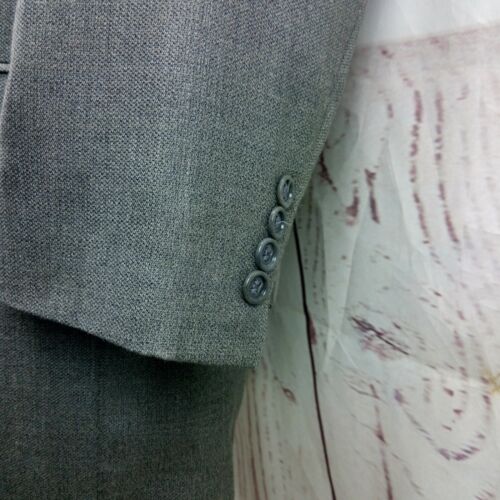 Versini 46L 2 Button Gray Suit Blazer Sports Coat - Picture 4 of 12