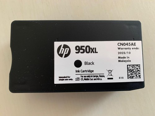 Genuine HP 950XL Ink Cartridge - Black  Exp 2018/2022/2023 - Picture 2 of 3
