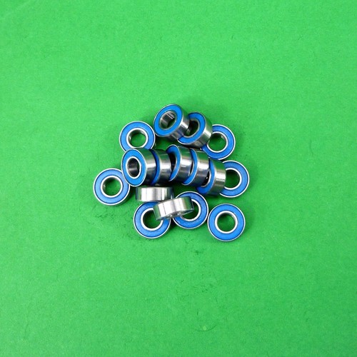 Blue sealed ball bearings for Tamiya DT-03, DT-02, WR-02, WR-02G, WT-01 WR-02CB - Picture 3 of 3
