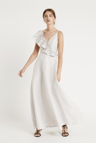 NWT RRP $795 Aje HAYWORTH Formal Bridal Gown Dress Size 6 Free Post