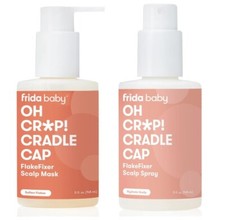Frida Baby Oh Crap Cradle Cap Flake Fixer and Mask Bundle - 5 oz. ea.