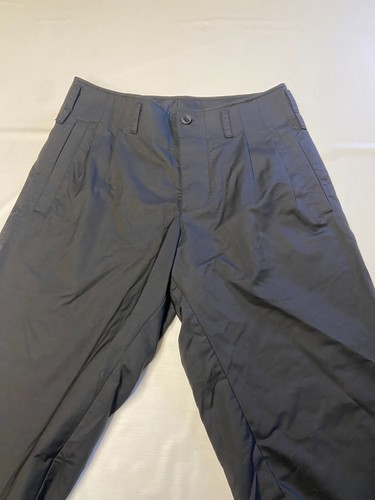 Mens NIKE Black Rare Wool Blend Woven ESC Workers Pants Sz S DN4100-010 - Picture 2 of 6