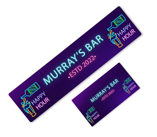 Bar de cerveza personalizado corredor ideal para ocasión fiesta hogar pub regalo 12 - Imagen 13 de 22
