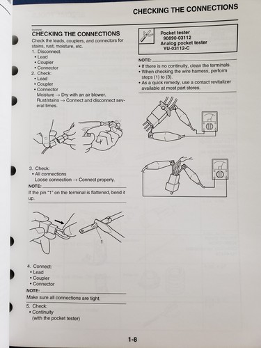 Yamaha V Star XVS13AX(C) XVS13CTX(C) Factory Service Manual 5 - Picture 4 of 14