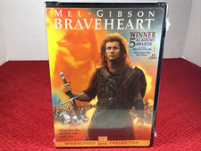 Braveheart DVD. Widescreen. New. Fast Shipping