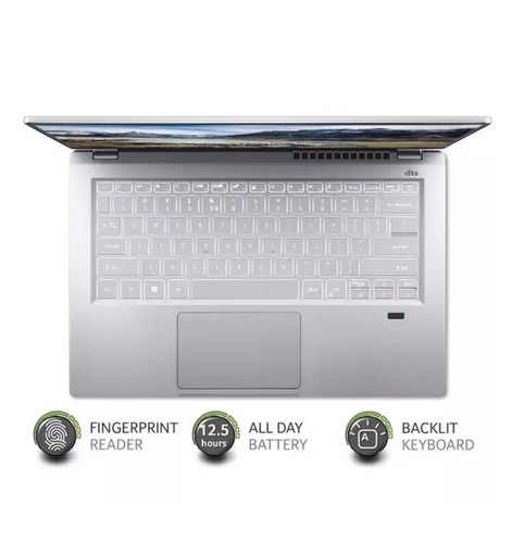ACER Swift 3 14" Laptop - Intel® Core™ i5, 475GB SSD, Silver BL Keyboard IPS - Picture 2 of 5