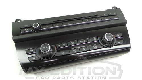 BMW F10 F11 Air Conditioning Control Device Shz a/C Audio Radio High 9257232 - Picture 1 of 8