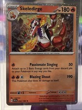 Pokémon TCG - Skeledirge - 038/198 - S&V Base Set - Cosmo Holo - Near Mint