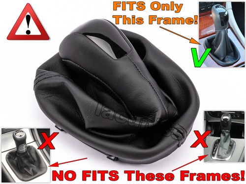 6 GANG SCHALTKNAUF SCHALTHEBEL SCHALTSACK LEDER KNAUF für MERCEDES C W203 S203 - Bild 4 von 23