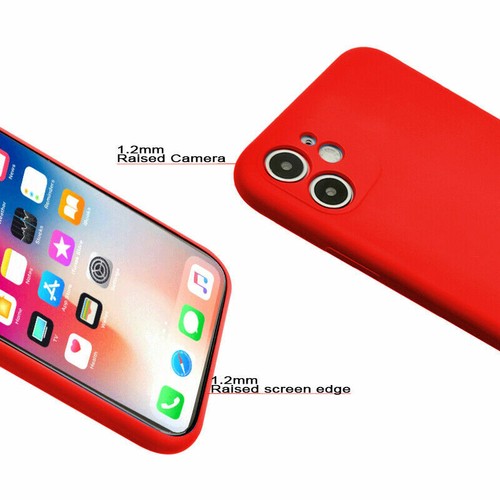 Case For iPhone 13 XR 11 12 ProMax XS X 8 7 SE 2 Shockproof Silicone Phone Cover - Picture 49 of 59