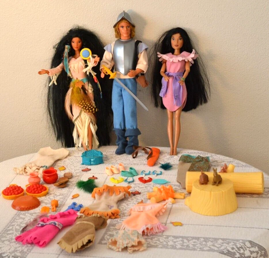 Boneca Disney Pocahontas, John Smith, Kocoum? 38 itens imperdíveis - Imagem 2 de 4