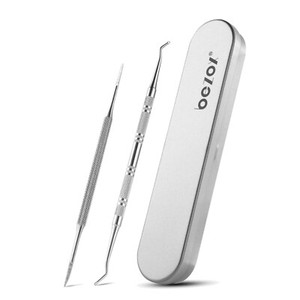 BEZOX Professionelle Eingewachsene Zehennägel Werkzeug 2 pcs Eckenheber und