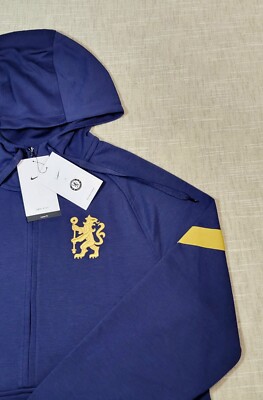 Chelsea fc パーカーNike navy/gold セットアップ L Chelsea fc パーカーNike navy/gold セットアップ L