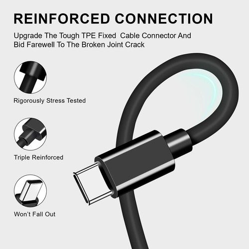 Per Samsung Galaxy S21 S22 S23 S24 Ultra S25+ 5G cavo ricarica rapida tipo C - Foto 6 di 18