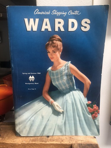 1960 Montgomery Wards Katalog Frühling & Sommer Original