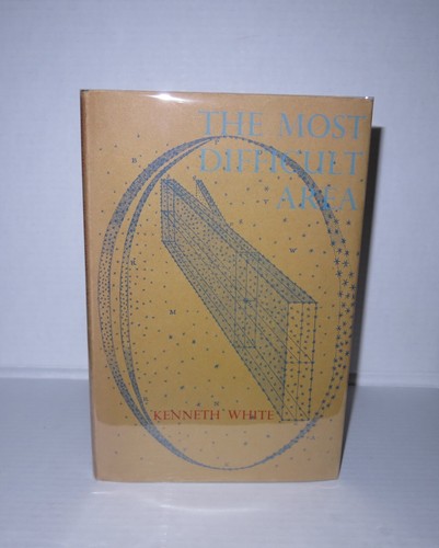 Kenneth White / The Most Difficult Area 1968 1/50 Copies HB/DJ SIGNED - Bild 1 von 3