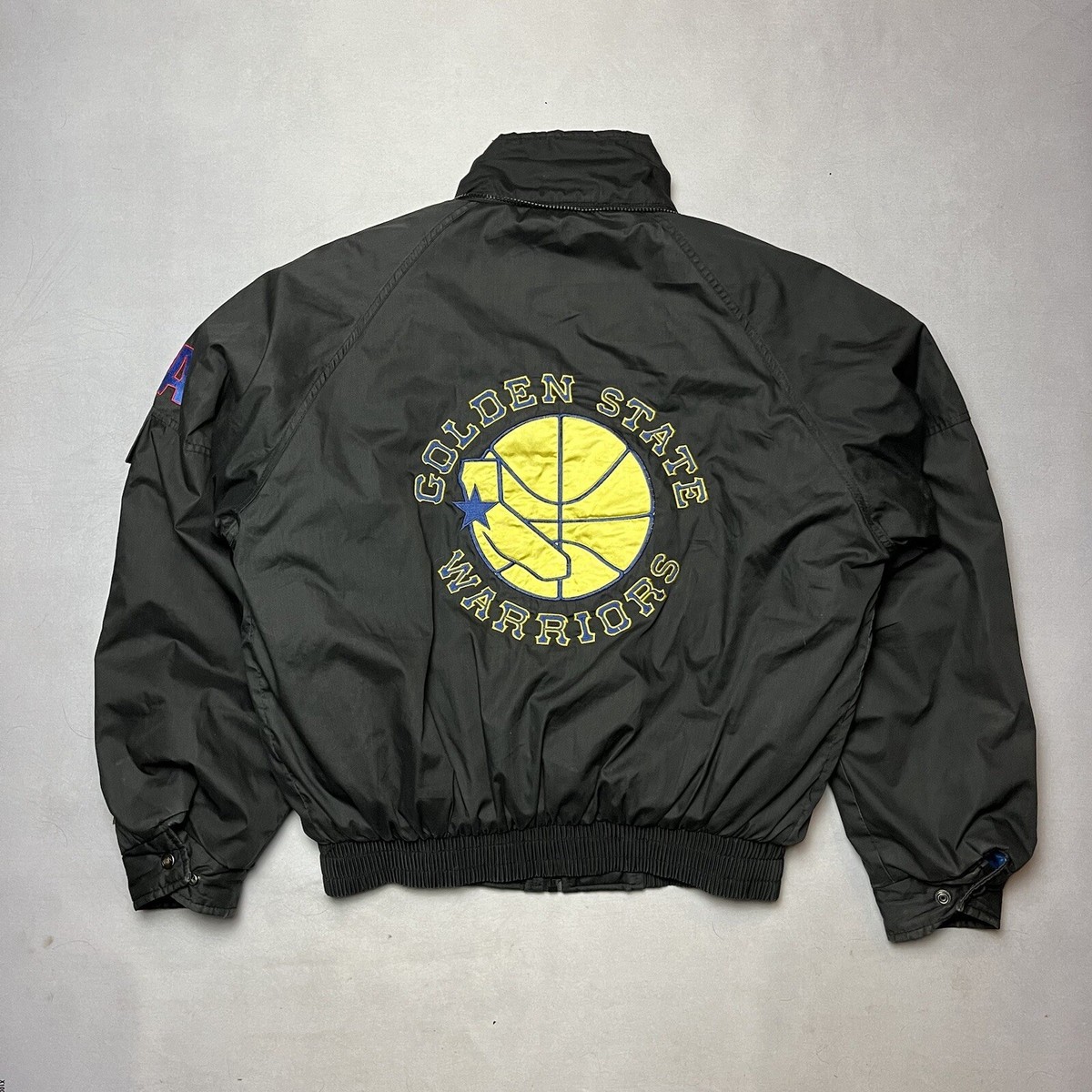 Golden state warriors bomber jacket top