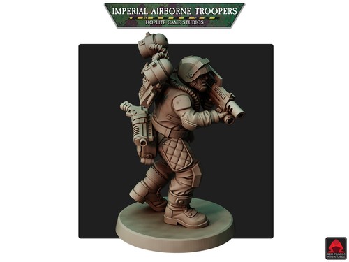 Imperial Airborne Drop Troopers | Red Pilgrim Miniatures | 28mm - Picture 5 of 8
