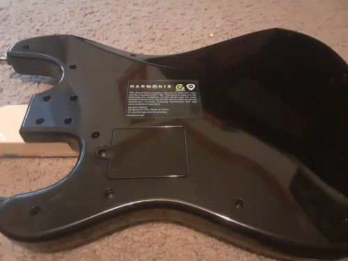 Xbox 360 Harmonix Black Fender Stratocaster For Parts - Picture 8 of 12
