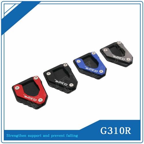 For BMW G310R 2017-2019 Moto CNC Non-Slip Side Kickstand Stand Extension Plate - Picture 5 of 19