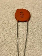 0.1uF @ 100V - Sprague TGP10 - Ceramic Capacitor Disc (25 pack)