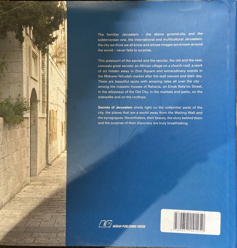 Secrets of Jerusalem - Hardcover By Tzvia Dobrish-Fried - VERY GOOD - Picture 2 of 2