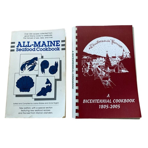 Cookbooks Granny Recipes Spiral Bound Lot 6 VTG Church Grange Community Maine - Bild 7 von 12