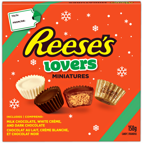 Reese's Lovers Miniatures, Milk, White & Dark Chocolate Peanut Butter Cups 158g - Bild 3 von 4