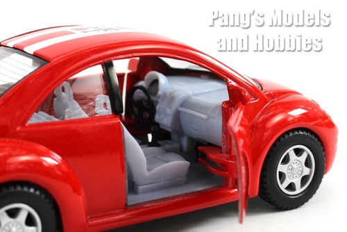 Volkswagen - VW - New Beetle "I Love NY" 1/32 Scale Diecast Model Car - RED - Picture 10 of 16