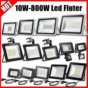 ⭐⭐⭐⭐⭐LED Fluter Strahler 10W 50W 100W 500W SMD Außen IP65 Scheinwerfer Flutlicht