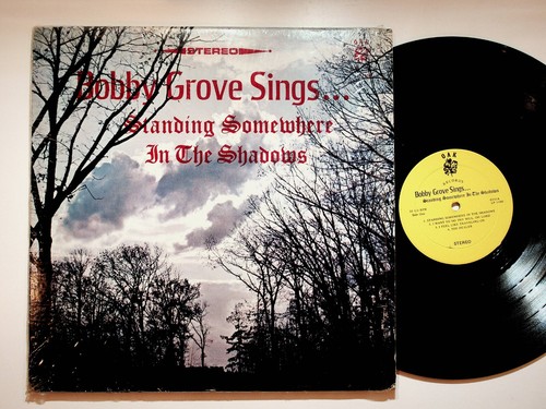 Bobby Grove Standing Somewhere In Shadows Gospel Christian Vinyl LP Record VG+ - Picture 1 of 4
