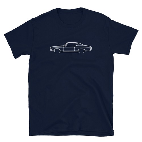 Softstyle T-Shirt für Chevrolet Chevelle SS 1969 Autobesitzer Geburtstag Geschenk - Bild 6 von 10