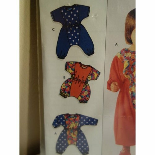 BURDA Sewing Pattern 4830 Toddler Jumpsuit, West Germany UNCUT! Size 6M-20M - Picture 4 of 6