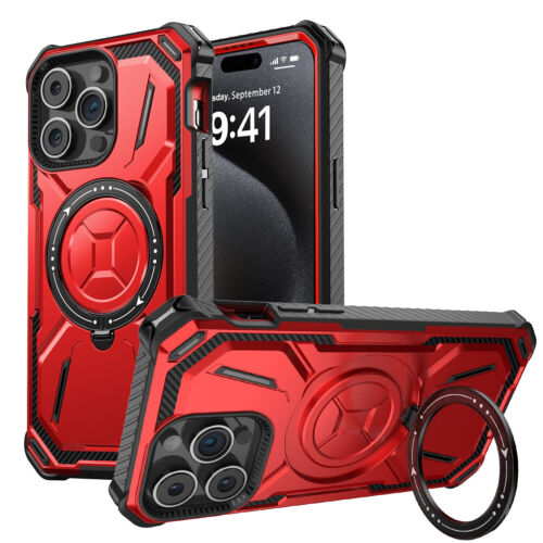 Funda protectora de alta resistencia con clip para cinturón para iPhone 16 Pro Max 15 14 13 12 11 - Imagen 24 de 48