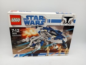 LEGO 7678 Droid Gunship GOOD ORIGINAL BOX BOX Figures Star Wars Clone Wars Droids 7662