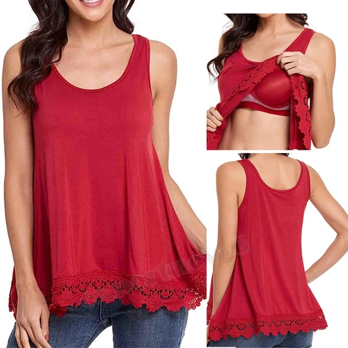 Women Plus Size Tank Tops Loose Casual Summer Top Pleated Flowy Adjustable Strap - Picture 52 of 55
